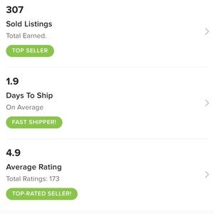 🎉 Resale Chic - Poshmark Ambassador! Top Seller! Fast Shipper! Top-Rated Seller!